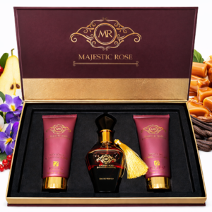 Riiffs Zestaw Majestic Rose Eau de Parfum 100ml + Gel De Dus 100ml + Lotiune de corp 100ml,