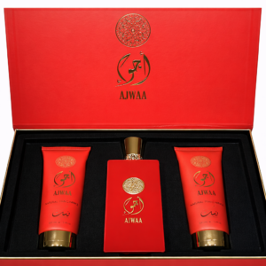 Nusuk Zestaw Ajwaa Eau de Parfum 100ml + Gel De Dus 100ml + Lotiune de corp 100ml